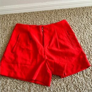 Red Women's Shorts